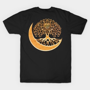 Wonderful elegant tree life with heart T-Shirt